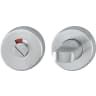 Hoppe Bathroom Indicator and Turn 52mm Satin Stainless Steel
