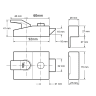 Yale 88 Standard Nightlatch 60mm Dark Metallic Grey