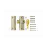 ERA Flush Pivot Lock With Cut Key 64 x 26 x 19mm White