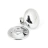 From the Anvil Mushroom Mortice/Rim Knob Set Polished Chrome