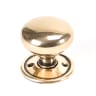 From the Anvil Mushroom Mortice/Rim Knob Set Polished Bronze