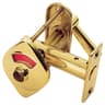 Carlisle Indicator Bolt with Emergency Release Polished Brass