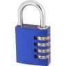 ABUS 145/40 Aluminium Combi Padlock Assorted Colours