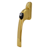 CHAMELEON Adaptable Inline Window Espag Handle (15mm - 55mm) Polished Brass