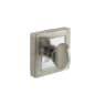Status WC Turn and Release on S4 Square Rose Satin Nickel/Pol Chrome