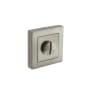 Status WC Turn and Release on S4 Square Rose 51 x 51mm Satin Nickel