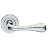 Carlisle Brass Stella Lever on Round Rose Satin Chrome