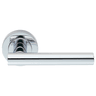 Carlisle Brass Calla Lever on Round Rose Polished Chrome