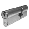 ASEC 5-Pin Euro Double Cylinder 100mm 40/60 (35/10/55) Keyed To Differ Nickel Plated