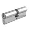 ASEC 6-Pin Euro Double Cylinder 100mm 50/50 (45/10/45) Keyed To Differ Nickel Plated