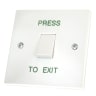 ASEC White Momentary 1 Gang Exit Switch - Switch