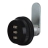 ASEC 3 Digit Combination Nutfix Camlock 20mm Black