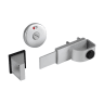 ASEC Aluminium Cubicle Indicator - Indicator, bolt & keep