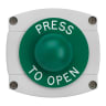 ASEC Surface Mounted Dome Button `Press To Open`