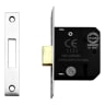 ASEC Vital 3 Lever Deadlock 65mm Nickel Plated