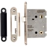 Eurospec Easi-T Residential Radius Bathroom Lock 78mm Satin Nickel