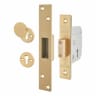 Union 3G114 C-Series 5 Lever Mortice Deadlock 67mm Polished Brass