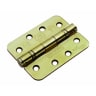 Eurospec Enduro Grade 13 Ball Bearing Hinge Radius 102 x 76mm Stainless Brass