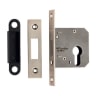 Eurospec Easi-T Residential Euro Profile Deadlock 64mm Nickel Plated
