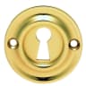 Carlisle Brass Victorian Standard Key Escutcheon Polished Brass