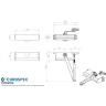 Eurospec Overhead Door Closer Size 3 Silver 