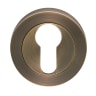 Carlisle Brass Euro Profile Escutcheon 52 x 8mm Antique Brass