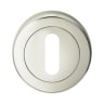 Serozzetta Standard Lock Profile Escutcheon 51 x 10mm Polished Nickel