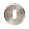 Serozzetta Standard Lock Profile Escutcheon 51 x 10mm Satin Nickel