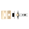 Eurospec Bolt Through Tubular Mortice Latch Square 64mm Satin Brass