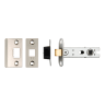 Eurospec Bolt Through Tubular Mortice Latch Square 76mm Satin Nickel