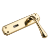 Carlisle Brass Eden Lever Lock Handle Polished Brass
