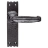 Carlisle Brass Ludlow Slimline V Lever Latch Handle Black Antique