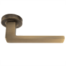 Carlisle Brass Sasso Lever on Rose Antique Brass