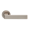 Carlisle Brass Sasso Lever on Rose Satin Nickel