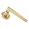 Carlisle Brass Trentino Lever on Rose Satin Brass