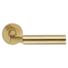Carlisle Brass Amiata Lever on Rose Satin Brass