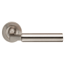 Carlisle Brass Amiata Lever on Rose Satin Nickel