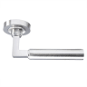 Carlisle Brass Amiata Lever on Rose Satin Nickel