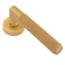 Carlisle Brass Terazzo Lever On Round Rose Satin Brass