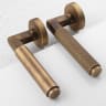 Carlisle Brass Masano Lever On Rose Antique Brass