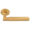 Carlisle Brass Masano Lever On Rose Satin Brass