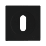 Karcher Design Keyhole Square Escutcheon Cosmos Black