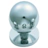 Carlisle Brass Fingertip Ball Knob Polished Chrome
