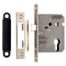 Eurospec Easi-T Economy Euro Profile Sashlock 76mm Satin Nickel
