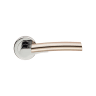 Serozzetta Valiant Lever on Rose Polished Chrome/Satin Nickel