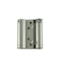 Groom Liobex Double Action Spring Hinges 75mm H Silver