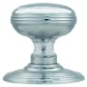 Carlisle Brass Delamain Ringed Concealed Fix Knob Polished Chrome