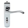 Carlisle Brass Andros Door Bathroom Lever Polished Chrome