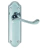 Carlisle Brass Ashtead Lever on Backplate Polished Chrome