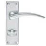 Carlisle Brass Wing Lever Bathroom Handle Satin Chrome